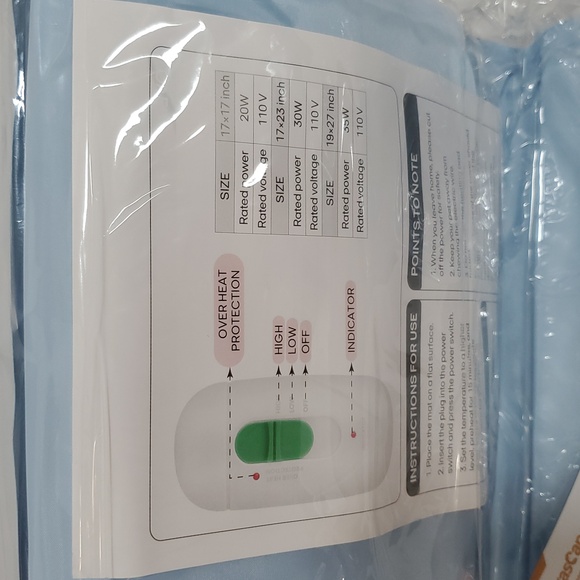 Vagascape Large Pet Heating Pad Waterproof Electric Heated Pet Bed - Picture 12 of 16